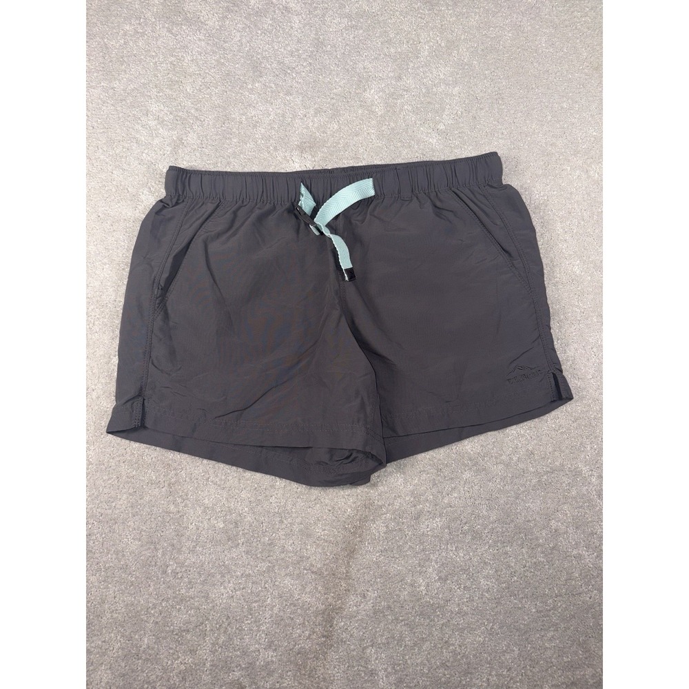 ll bean Women's Supplex Belted Shorts Medium Nylon